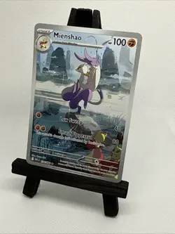 Mienshao White Flare Illustration Rare Pokemon TCG Card 134/086 - Image 2