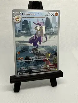 Mienshao White Flare Illustration Rare Pokemon TCG Card 134/086 - Image 3