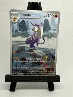 Mienshao White Flare Illustration Rare Pokemon TCG Card 134/086 - Image 4