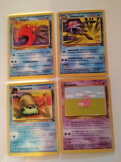 Pokemon Lot 23 Vintage Cards Fossil 13 Common 10 Uncommon - Image 5