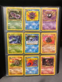Fossil and Jungle Set Complete Common and Uncommon Pokemon Cards Collection WOTC - Image 1