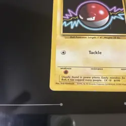 Voltorb 67/102 Base Set Pokemon Card NM - LP WotC - Image 4