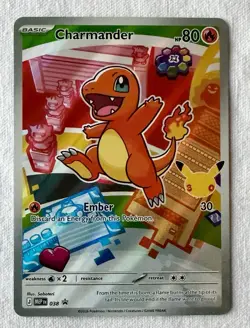Pokemon Charmander 038 1st First Partner Full Art Card A Beauty - Image 1