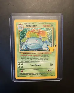 Venusaur 15/102 Celebrations Holo NM Pokemon Card 2021 - Image 1