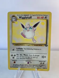 Wigglytuff (32) Jungle #32/64 Pokemon Card TCG - Image 1