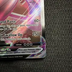 Pokemon TCG Fusion Strike Gengar VMAX Ultra Rare Holo Card 157/264 - Image 5