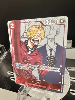 ONE PIECE Card Game - Sanji (Alt Art) OP01-013 R 25th Edition OPCG Japanese - Image 3