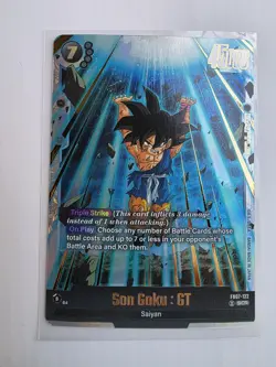 Bandai Dragon Ball Super Card Game Son Goku : GT FB07-122 SCR Foil Triple Strike - Image 3