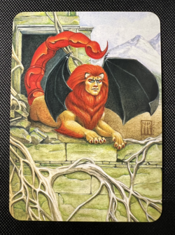 Sorcery Contested Realm Panorama Manticore Foil Elite Beta NM - Image 3