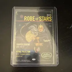 Magic: The Gathering Robe of Stars Artifact Equipment Rare Special Guest 2023 - Image 1