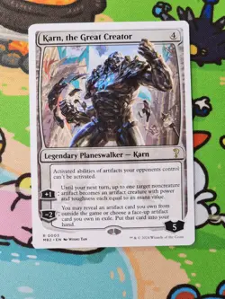 Karn, the Great Creator (White Border) Mystery Booster 2 Regular Magic MTG MB2 - Image 1