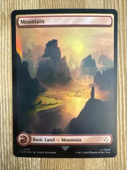 Mountain (0108) - Foil Assassin's Creed MTG - Image 1