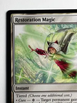 Restoration Magic – MTG Final Fantasy Instant Hexproof Indestructible Regular - Image 2