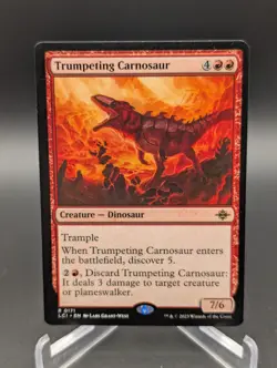 Trumpeting Carnosaur The Lost Caverns of Ixalan Regular - Image 1