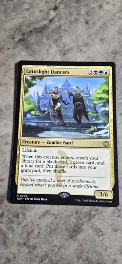 Lotuslight Dancers Tarkir: Dragonstorm Regular Creature Zombie Rare MTG NM - Image 1