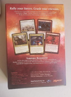 MTG Vampiric Bloodlust - Commander 2017 Deck - Sealed - Magic the Gathering - Image 2