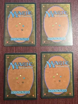 (4x) Blood Lust - MtG 4th Edition - Common NM 1995 - Image 2