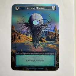Nommo Monitor FOIL Exceptional Sorcery Contested Realm Gothic NM - Image 1