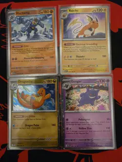 🌀 Sam’s Club 151 Cosmo Holo Promo Pokemon TCG Set Of 4 🌀 Swirls!!! - Image 3