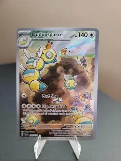 Dudunsparce Holo Illustration Rare Pokemon TCG Paldea Evolved Card 229/193 - Image 1