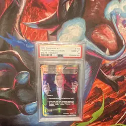 Pokemon Giovanni's Scheme Full Art Breakthrough 162/162 Ultra Rare Holo PSA 10 - Image 1