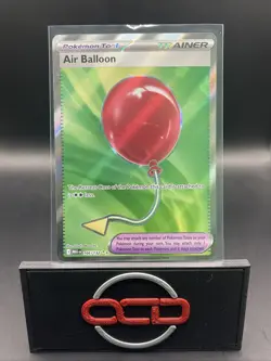 2025 Pokemon Mega Evolution MEG EN Air Balloon Ultra Rare #166/132 - Image 1