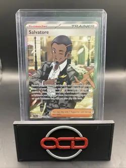 Salvatore - 202/162 Pokemon SV05: Temporal Forces Holo Ultra Rare - Image 1