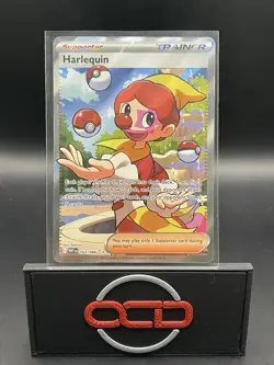 Pokemon Harlequin 163/086 White Flare Ultra Rare Full Art Holo - Image 1