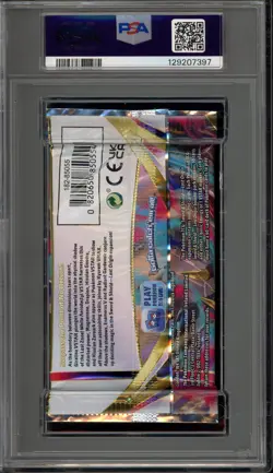 Pokemon Lost Origin Origin Forme Giratina Art Sealed Booster Pack PSA 9 Mint - Image 2