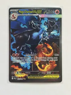 Pokemon TCG Mega Charizard X EX SIR Phantasmal Flames 125/094 - Image 1