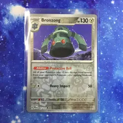 Bronzong 067/131 - Reverse Holo - Prismatic Evolutions - Pokemon TCG - NM - Image 1