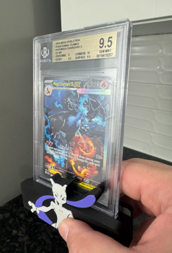 2025 POKEMON PHANTASMAL FLAMES #125 MEGA CHARIZARD X EX S - BECKETT GEM MINT 9.5 - Image 5