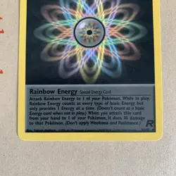 Pokemon Rainbow Energy 80/82 Team Rocket Non-Holo Rare - LP - Image 3