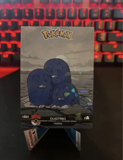 Dugtrio #51 - Cracked Ice Holo - Crystal Dark Black 2025 - Pokemon Card - Image 1
