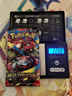 (HEAVY) 22.50g Pokemon TCG Mega Evolution Booster Pack (SEALED)✅ - Image 1