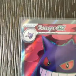 Pokemon Gengar ex 193/162 SV05 Temporal Forces Ultra Rare Full Art Holo Card - Image 2