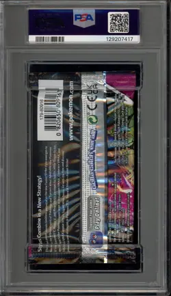 Pokemon Fusion Strike Gigantamax Gengar Sealed Booster Pack PSA 9 Mint - Image 2