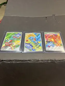 Pokemon 30th Anniversary First Partner Pack Charmander, Squirtle,Bulbasaur - Image 1
