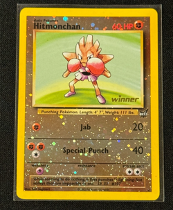 Pokemon TCG Hitmonchan 2/9 Promo Best of Game WINNER STAMPED Holo NM - Image 1