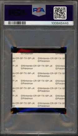 Pokemon Gengar Daiichi Pan DC Sticker Part 206 PSA 10 Gem Mint - Image 2