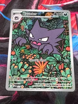 Pokemon Haunter Me: Mega Evolution Promo Illustration Rare Holo 027 Battle Deck - Image 1