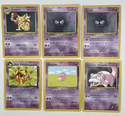 Vintage Pokemon WOTC Lot (12) Base/Fossil/Rocket – Articuno, Haunter, Jynx NM/LP - Image 2