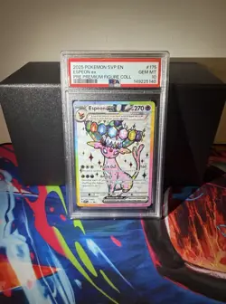 Pokemon TCG Espeon 175 Promo PSA 10 (Prismatic Premium Figure Collection) - Image 1
