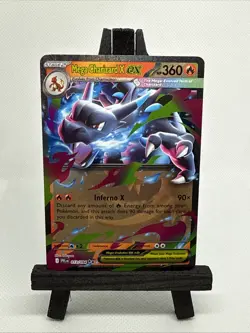 Mega Charizard X ex 013/094 Double Rare Phantasmal Flames - Pokemon Near Mint NM - Image 2