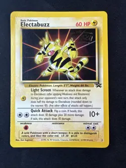 Electabuzz (Movie Promo) 02/53 Wotc Promo Regular Pokemon - Image 1