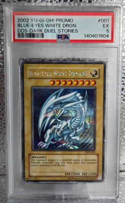 Blue-Eyes White Dragon Dark Duel Stories Promo DDS-001 - PSA 5 Pop. 94 - English - Image 1