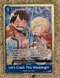Lets Crash This Wedding OP11-060 [Premium Best Selection Vol. 5] One Piece PROMO - Image 1