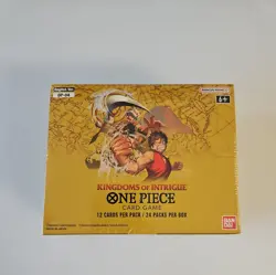 One Piece TCG Kingdoms Of Intrigue Booster Box OP-04 ENGLISH SEALED - Image 1