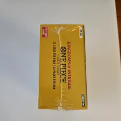 One Piece TCG Kingdoms Of Intrigue Booster Box OP-04 ENGLISH SEALED - Image 3