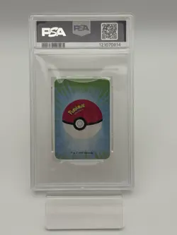 PSA 9 CHARIZARD 1999 Bicycle Pokemon Playing Card Green KING OF HEARTS MINT - Image 2